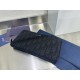 Best Replica Dior Saddle Oblique Jacquard Long Zip Wallet Gray Knockoff