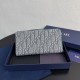 AAAAA Fake Dior Saddle Oblique Jacquard Long Zip Wallet Beige/Black Dupe Best Replica Dior Saddle Oblique Jacquard Long Zip Wallet Beige/Black Knockoff