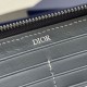 AAAAA Fake Dior Saddle Oblique Jacquard Long Zip Wallet Beige/Black Dupe Best Replica Dior Saddle Oblique Jacquard Long Zip Wallet Beige/Black Knockoff