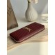 Best Replica YSL Saint Laurent Monogram Continental Zip Around Wallet Maroon Knockoff