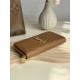 Best Replica YSL Saint Laurent Monogram Continental Zip Around Wallet Caramel Knockoff