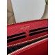 Best Replica YSL Saint Laurent Monogram Continental Zip Around Wallet Red Knockoff