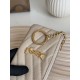 Best Replica YSL Saint Laurent Cassandre Matelassé Fragments Zip Around Card Holder Apricot Knockoff
