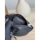 Best Replica YSL Saint Laurent Cassandre Matelassé Fragments Zip Around Card Holder Black and Silver Knockoff