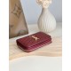 AAAAA Fake YSL Saint Laurent Cassandre Matelassé Compact Wallet Red Dupe Best Replica YSL Saint Laurent Cassandre Matelassé Compact Wallet Red Knockoff