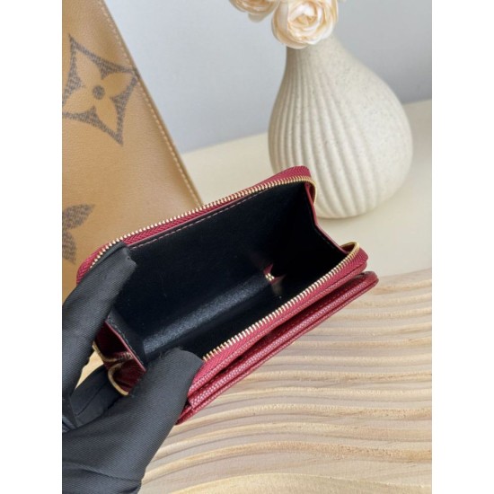 AAAAA Fake YSL Saint Laurent Cassandre Matelassé Compact Wallet Red Dupe Best Replica YSL Saint Laurent Cassandre Matelassé Compact Wallet Red Knockoff