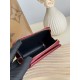 AAAAA Fake YSL Saint Laurent Cassandre Matelassé Compact Wallet Red Dupe Best Replica YSL Saint Laurent Cassandre Matelassé Compact Wallet Red Knockoff