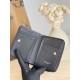 Best Replica YSL Saint Laurent Cassandre Matelassé Compact Wallet Black Knockoff