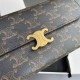 Best Replica Celine Large Canvas Wallet with Triumph Clasp Knockoff