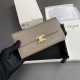 Best Replica Celine Large Triomphe Wallet Pebbles Knockoff