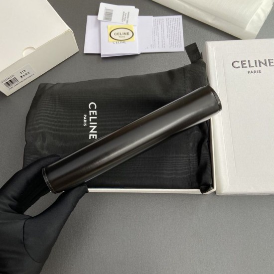Best Replica Celine Large Triomphe Wallet Black Knockoff