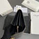 Best Replica Celine Large Triomphe Wallet Black Knockoff