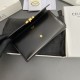 Best Replica Celine Large Triomphe Wallet Black Knockoff