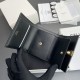 Best Replica CELINE 16 Small Tri-Fold Wallet Satin Calfskin Black Knockoff