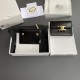 Best Replica Celine Compact Wallet with Triomphe Coin Case Black Knockoff
