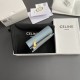 Best Replica Celine Compact Wallet with Triomphe Coin Case Blue Knockoff
