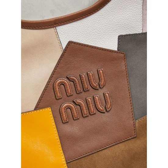 Fake Miu Miu Ivy patchwork tote bag 5BG231 Clone