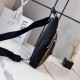 Fake Loewe Flex canvas and suede shoulder bags brown/black Clone