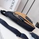 Fake Loewe Flex canvas and suede shoulder bags brown/black Clone