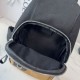 Fake Loewe Flex canvas and suede shoulder bags brown/black Clone