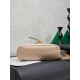 Fake Miu Miu Adventure leather tote bag creamy white Clone
