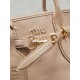 Fake Miu Miu Adventure leather tote bag creamy white Clone