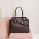 Fake Miu Miu Adventure nappa tote bag brown Clone
