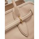 Fake Miumiu Adventure nappa tote bag cream 5BG310 Clone