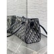 Best Quality Knockoff Dior Oblique Small/Large Blue Jacquard Shopping Bag Clone Replica Dior Oblique Small/Large Blue Jacquard Shopping Bag Fake Dupes