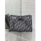 Best Quality Knockoff Dior Oblique Small/Large Blue Jacquard Shopping Bag Clone Replica Dior Oblique Small/Large Blue Jacquard Shopping Bag Fake Dupes