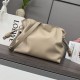 Replica Loewe Flamenco Drawstring Clutch Bag Beige Fake Dupes