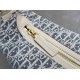 Replica Dior Oblique Small/Medium D-Journey Bag Beige Jacquard Fake Dupes