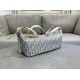 Replica Dior Oblique Small/Medium D-Journey Bag Beige Jacquard Fake Dupes