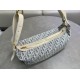 Replica Dior Oblique Small/Medium D-Journey Bag Beige Jacquard Fake Dupes