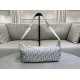 Replica Dior Oblique Small/Medium D-Journey Bag Beige Jacquard Fake Dupes