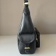 Replica Miu Miu Pocket Nappa Shoulder Bag 5BC189 Black Fake Dupes