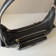 Replica Miu Miu Pocket Nappa Shoulder Bag 5BC189 Black Fake Dupes