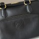 Replica Miu Miu Pocket Top Handle Crossbody Bags Black Fake Dupes