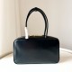 Replica Miu Miu Beau Top Handle Bag 5BB172 Black Fake Dupes