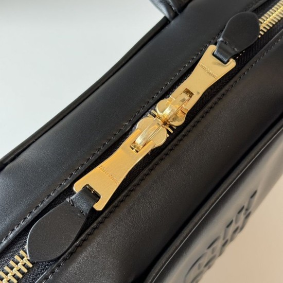 Replica Miu Miu Beau Top Handle Bag 5BB172 Black Fake Dupes