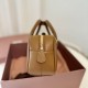 Replica Miu Miu Arcadie Top Handle Bag 5BB142 Brown Fake Dupes