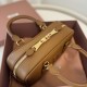 Replica Miu Miu Arcadie Top Handle Bag 5BB142 Brown Fake Dupes