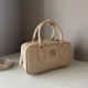 Replica Miu Miu Arcadie Top Handle Bag 5BB142 Beige Fake Dupes