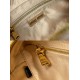 Replica Miu Miu Arcadie Matelassé Nappa Top Handle Bag 5BB142 brown Fake Dupes