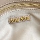 Premium Replica Miu Miu tote bag brown quilted nappa leather Clone
