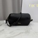 Premium Replica Dior Bow shoulder bag black Clone