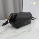 Premium Replica Dior Bow shoulder bag black Clone