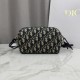 AAAA Fake Dior Bow clutch bag jacquard Oblique with blue motif Inspired Knockoff Premium Replica Dior Bow clutch bag jacquard Oblique with blue motif Clone