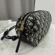 AAAA Fake Dior Bow clutch bag jacquard Oblique with blue motif Inspired Knockoff Premium Replica Dior Bow clutch bag jacquard Oblique with blue motif Clone