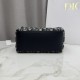 AAAA Fake Dior Bow clutch bag jacquard Oblique with blue motif Inspired Knockoff Premium Replica Dior Bow clutch bag jacquard Oblique with blue motif Clone